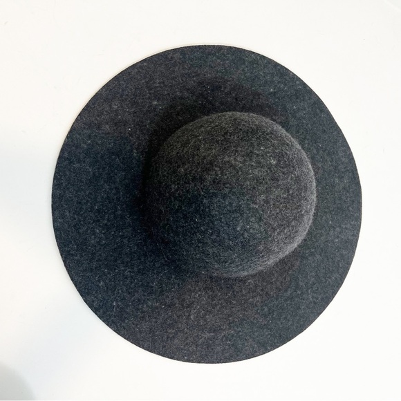 J. Crew Gray 100% Wool Floppy Hat - Picture 1 of 5